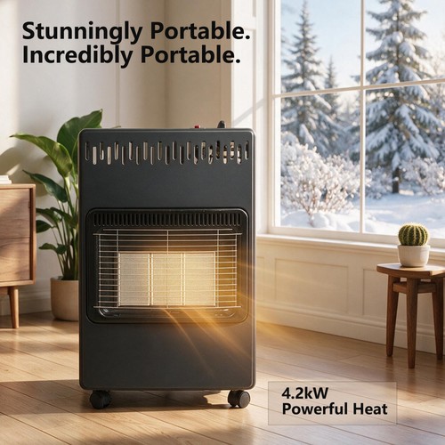 Portable gas heater - heater, indoor