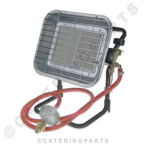 Portable heater regulator and - heater,